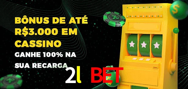 2l bet melhor bônus de depósito